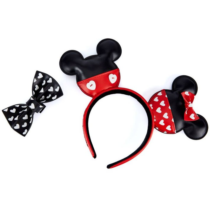 Loungefly: Disney - Mickey and Minnie Valentines Headband - flash vidéo