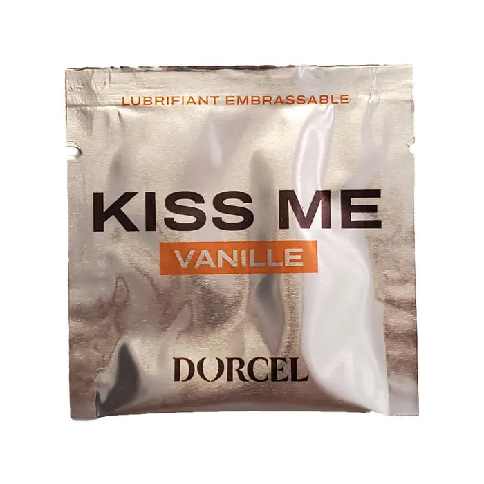 Dorcel - Monodose lubrifiant embrassable Vanille Kiss me [Bien-être] - flash vidéo