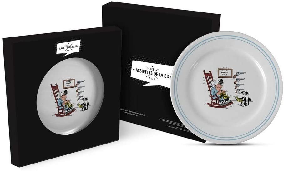 Lucky Luke - Assiette 23cm - Dalton Mother - flash vidéo