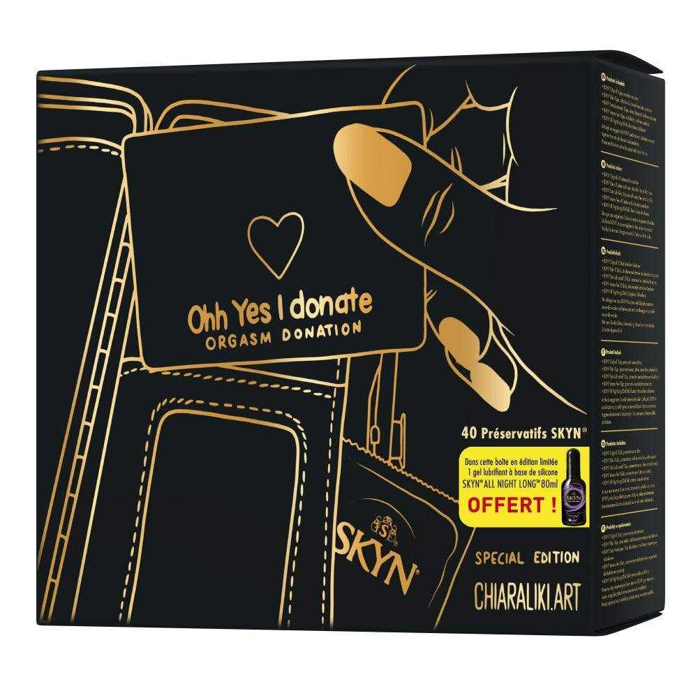 Marc Dorcel - Préservatifs Skyn Gift Box 40 avec Lubrifiant Offert [Bien être et santé] - flash vidéo