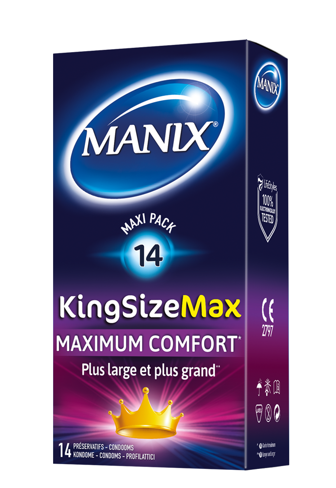 Marc Dorcel - Préservatifs Manix King Size Max * 14 [Bien être et santé]