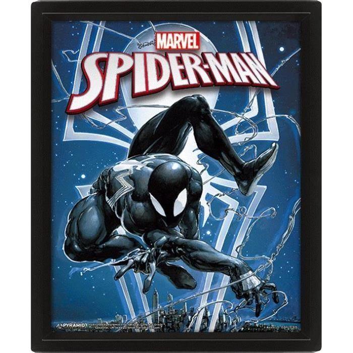 Marvel - Spider-Man Venom Affiche Lenticulaire 3D 28,7 x 23,5cm - flash vidéo