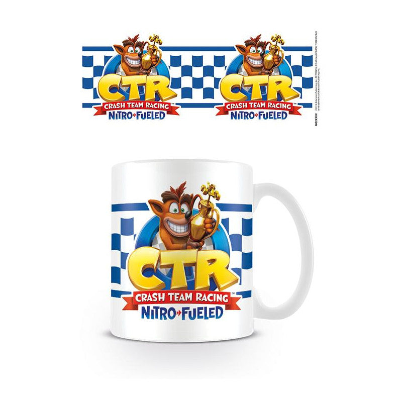 Crash Team Racing - Checkered Flag Mug 315ml - flash vidéo