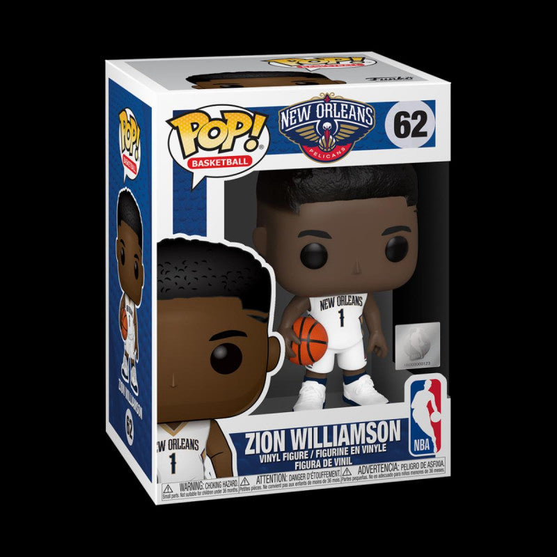 Funko Pop! NBA: New Orleans Pelicans - Zion Williamson - flash vidéo