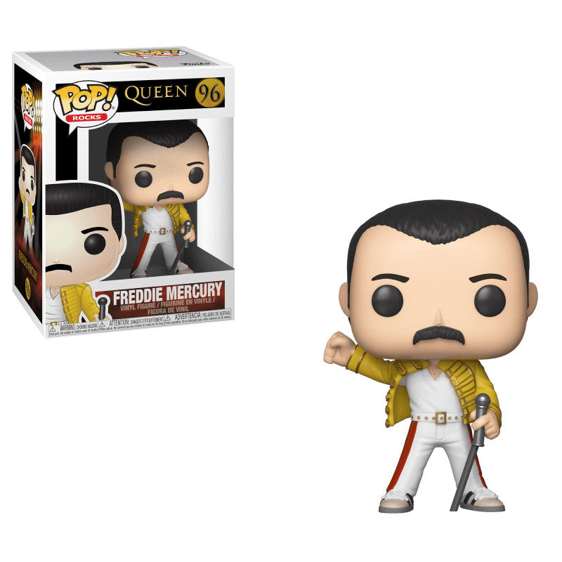 Funko Pop! Rocks Queen Freddie Mercury (Wembley '86) ENG Merchandising - flash vidéo