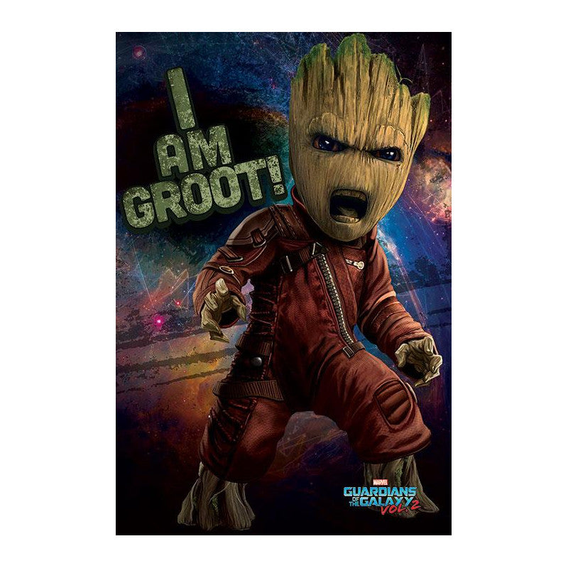 Guardians Of The Galaxy - Angry Groot Maxi Poster - flash vidéo