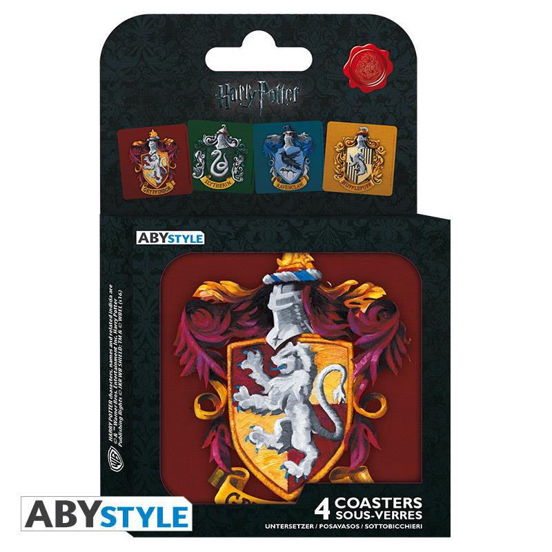 § Harry Potter - Set of 4 Houses Coasters