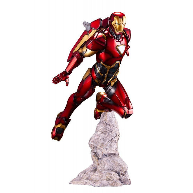 Marvel Universe ARTFX PVC 1/10 Iron Man Premier Figure 25cm - flash vidéo