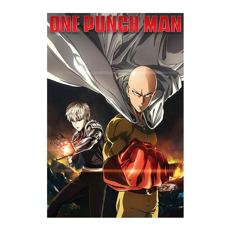 One Punch Man Destruction - Maxi Poster