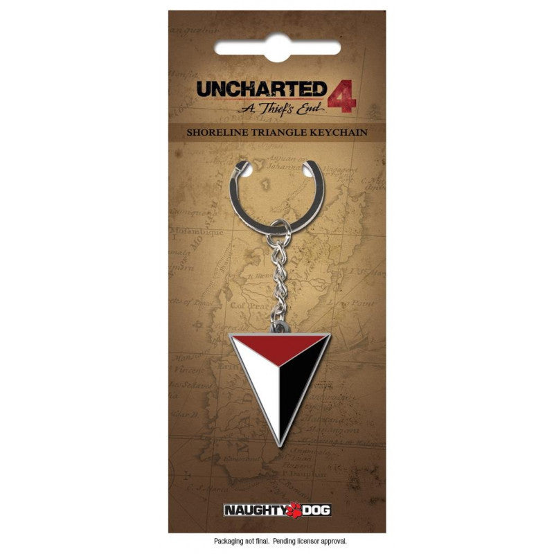 Uncharted 4 - Shoreline Triangle Keychain