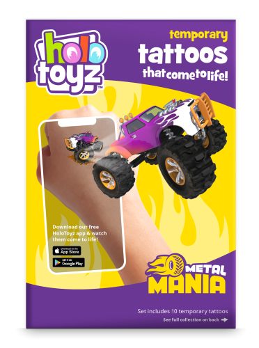 Temporary TATTOOS Métal Mania - flash vidéo