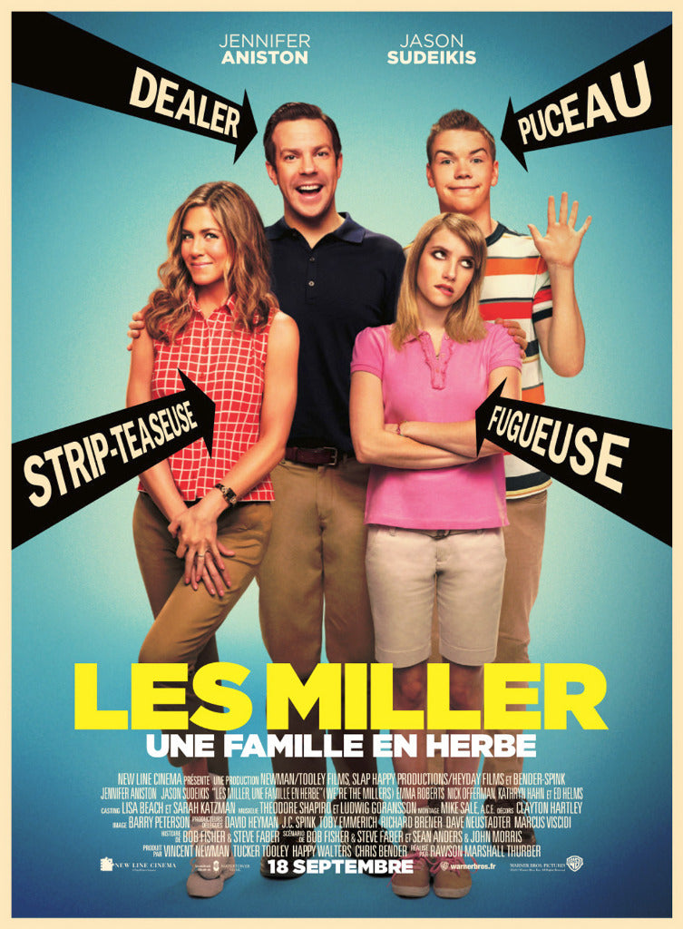 Les Miller une Famille en Herbe [DVD à la location] - flash vidéo