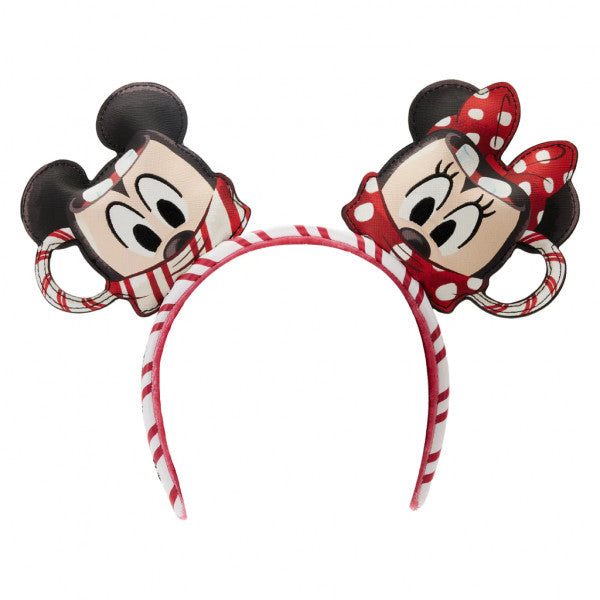 Loungefly: Disney Mickey & Minnie - Hot Cocoa Mini Backpack with Headband Combo - flash vidéo