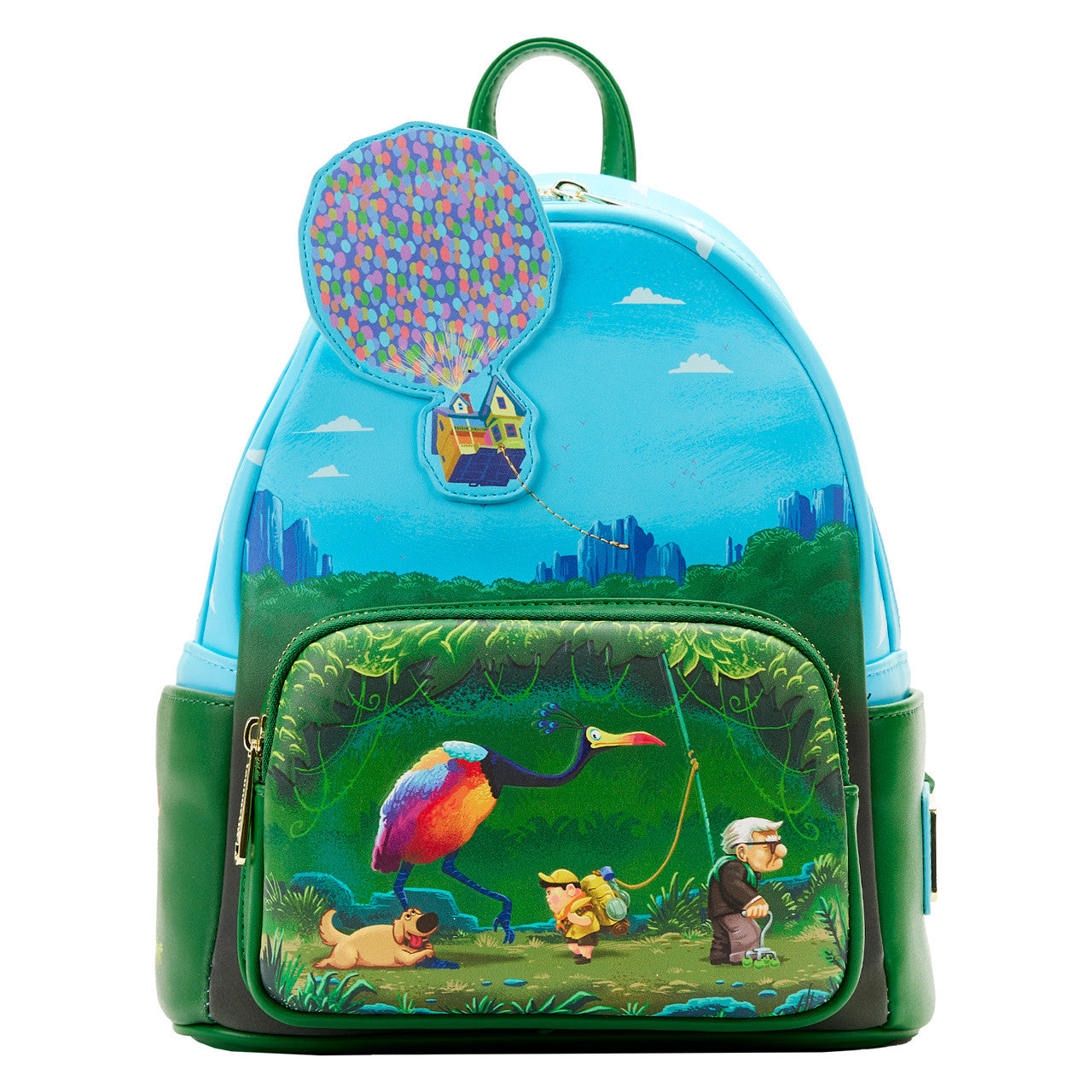 Loungefly: Pixar - Up Moment Jungle Stroll Mini Backpack - flash vidéo