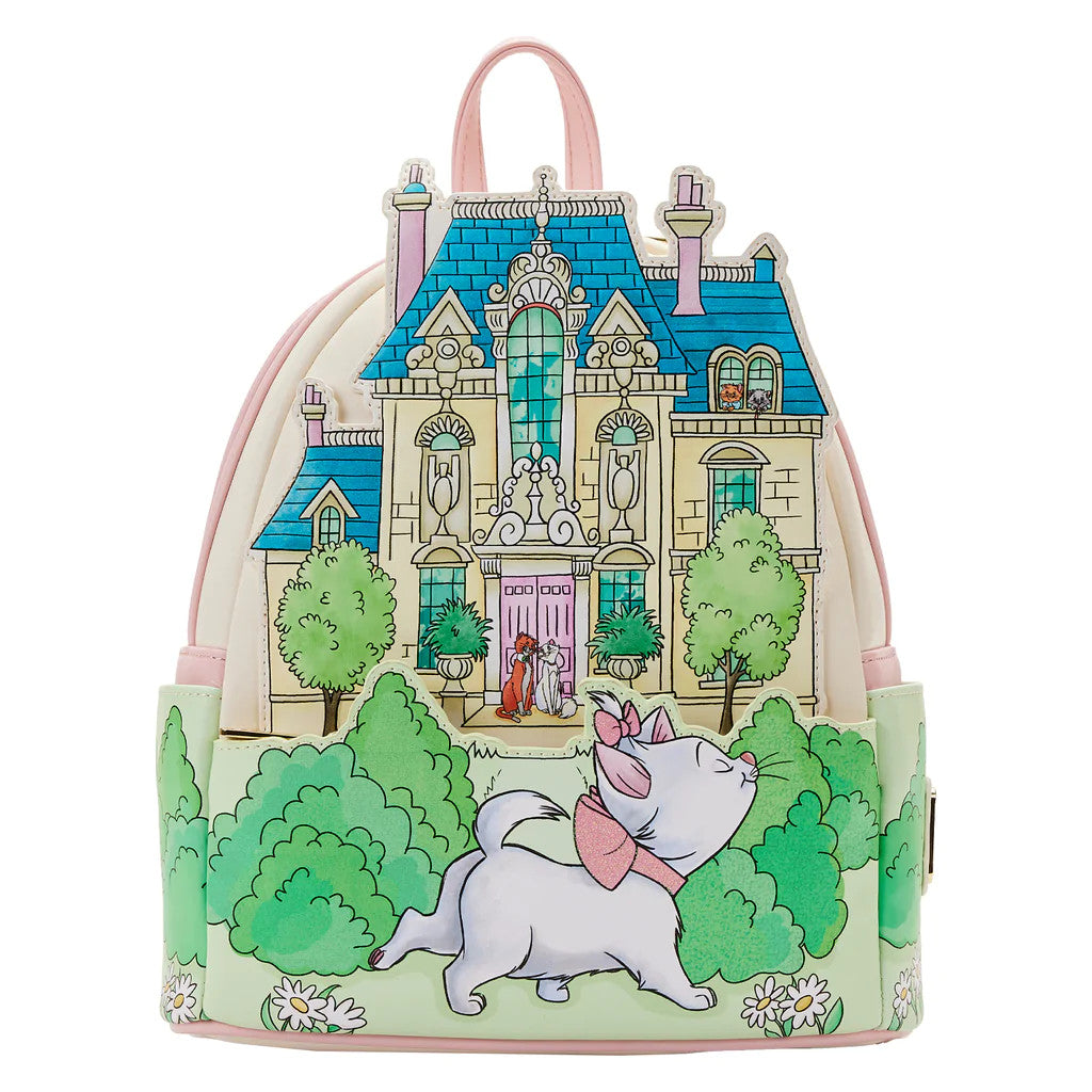 Loungefly: Disney - The Aristocats Marie House Mini Backpack - flash vidéo