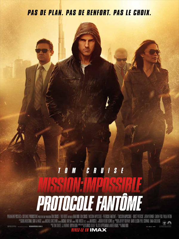 M:I-4 - Mission : Impossible - Protocole Fantôme [DVD à la location]