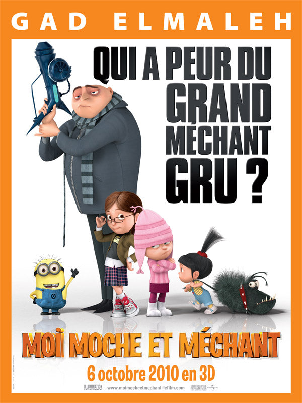 Moi Moche et Méchant [DVD à la location] - flash vidéo