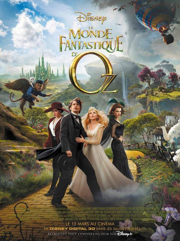 Le Monde Fantastique d'Oz [Blu-ray 3D à la Location]