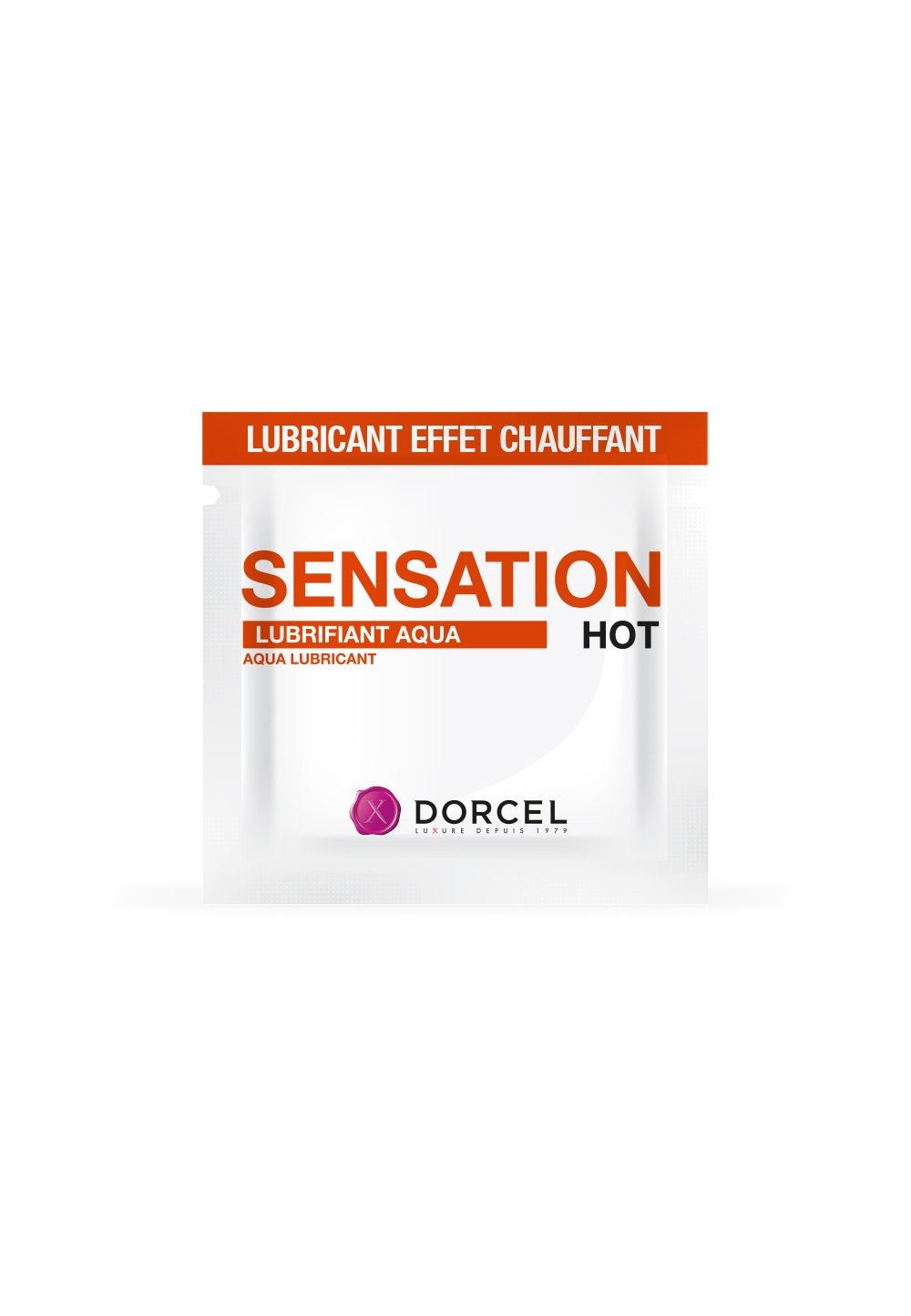 Monodose lubrifiant Sensation Eau Chauffant Dorcel