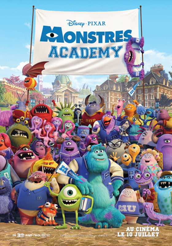 Monstres Academy [DVD à la location]