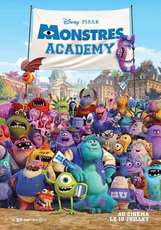 Monstres Academy [DVD à la location] - flash vidéo