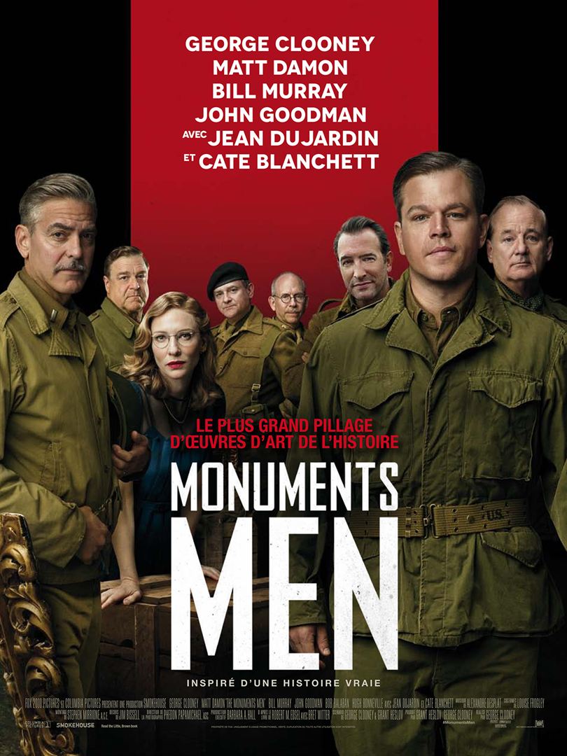 Monuments Men [DVD à la location] - flash vidéo