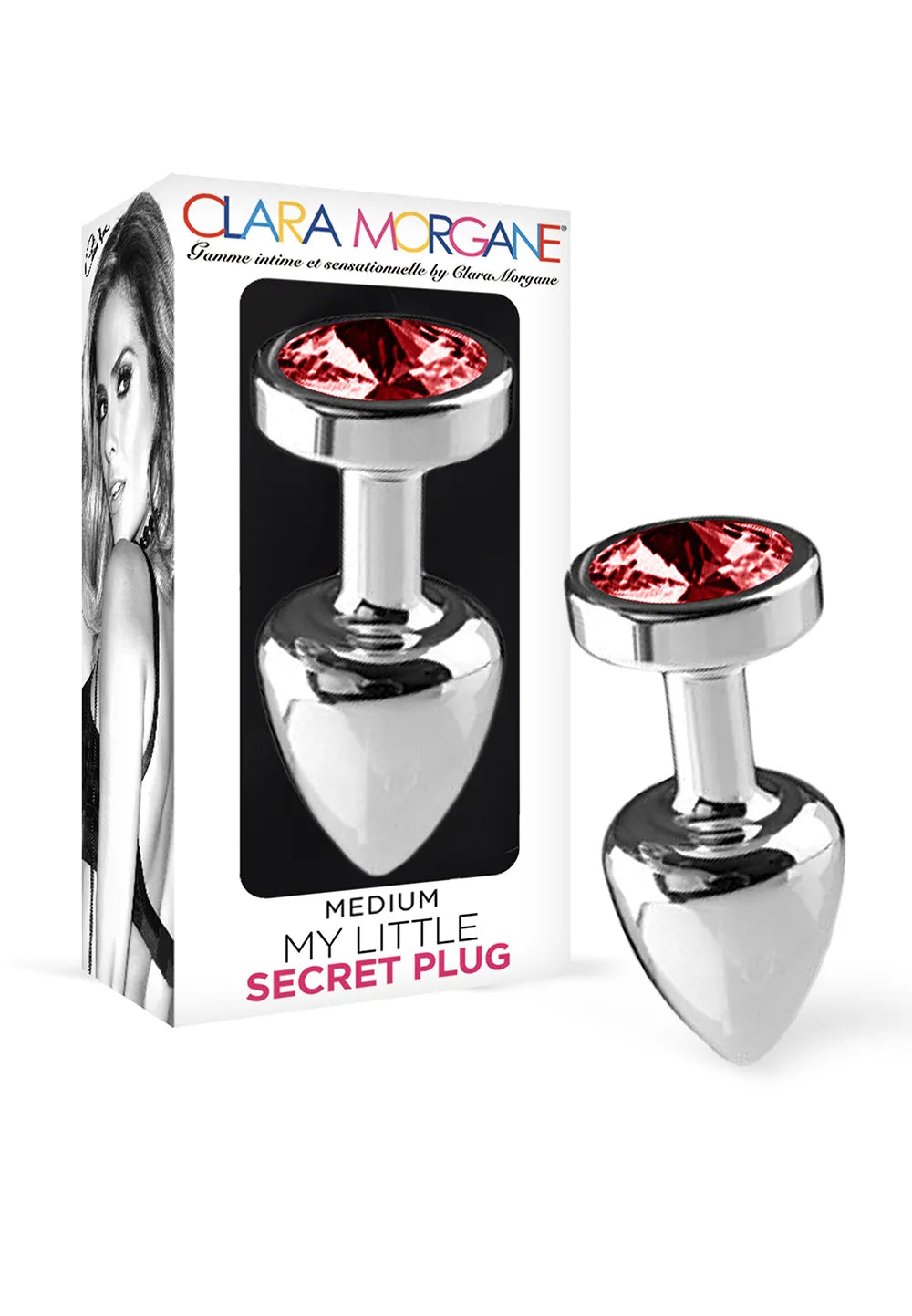 Plug Anal M Rouge Clara Morgane My Little Secret Plug [Sextoys] - flash vidéo