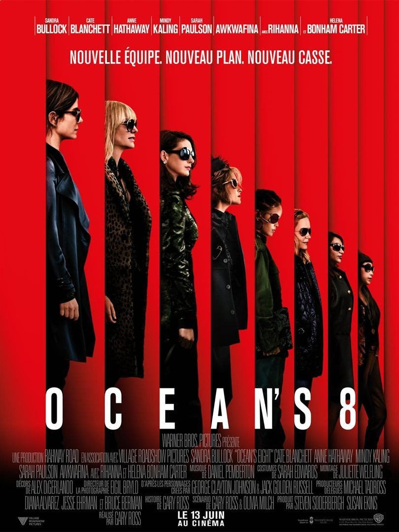 Ocean's 8 [Blu-ray à la location] - flash vidéo