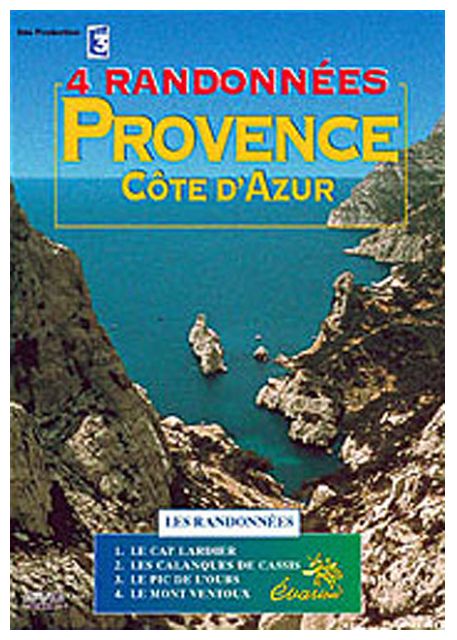 4 Randonnees En Provence-Côte D'Azur [DVD] - flash vidéo