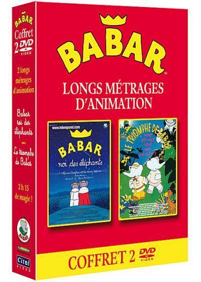 Coffret Babar : Babar Roi Des éléphants  Le Triomphe De Babar [DVD] - flash vidéo