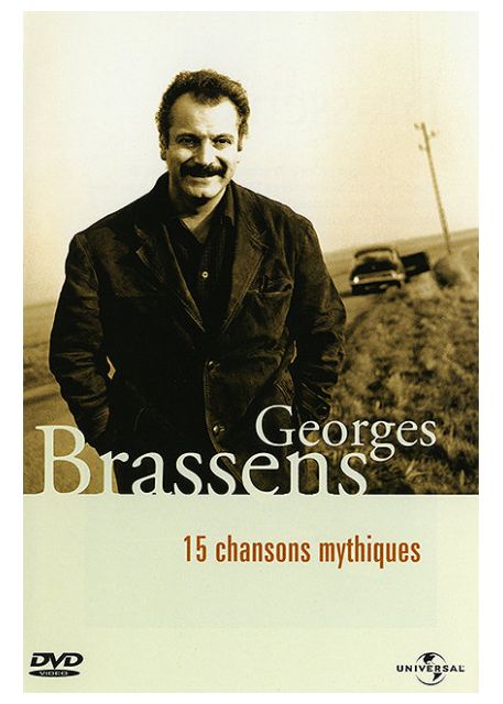 Georges Brassens : 15 Chansons Mythiques [DVD] - flash vidéo