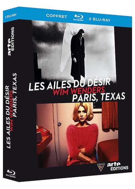 Coffret Wim Wenders : Les Ailes Du Désir Paris, Texas [Blu-Ray]