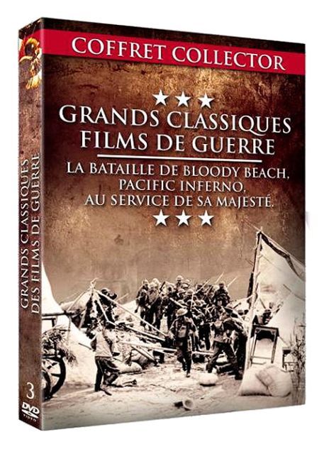 Coffret Les Grands Classiques Des Films De Guerre [DVD] - flash vidéo