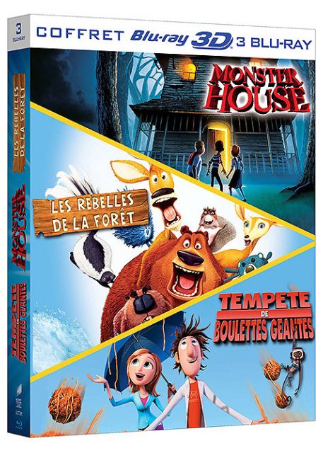 Tempête De Boulettes Géantes Monster House Les Rebelles De La Forêt [Blu-Ray 3D]