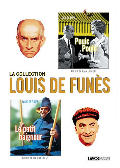Coffret La Collection Louis De Funes, Vol. 3 : Pouic Pouic Le Petit Baigneur [DVD] - flash vidéo
