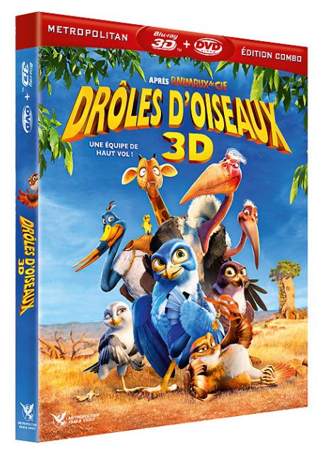 DROLES D'OISEAUX BLURAY - flash vidéo