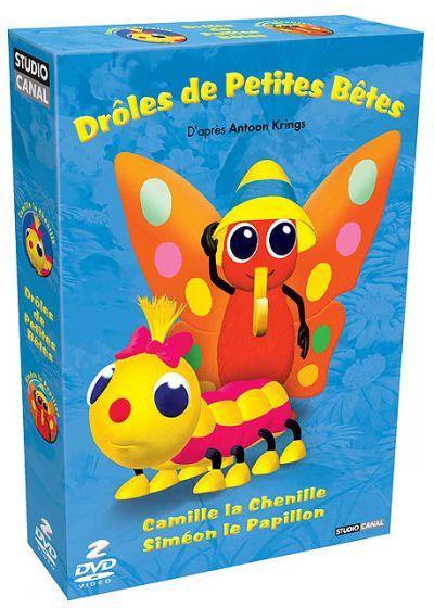 Coffret Droles De Petites Betes, Vol. 3 : Camille La Chenille Simeon Le Papillon [DVD] - flash vidéo