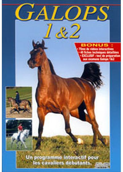équitation Facile, Niveaux Galops 1 Et 2 [DVD] - flash vidéo