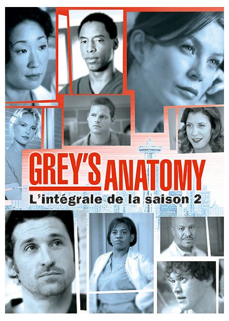 GREY'S ANATOMY - S2 (VIVAHEX - 8-DISC) - flash vidéo