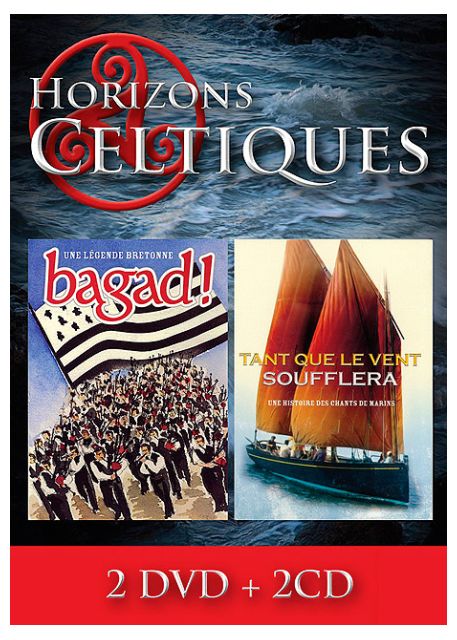Coffret Horizons Celtiques : Bagad, Une Légende Bretonne Tant Que Le Vent Soufflera [DVD] - flash vidéo