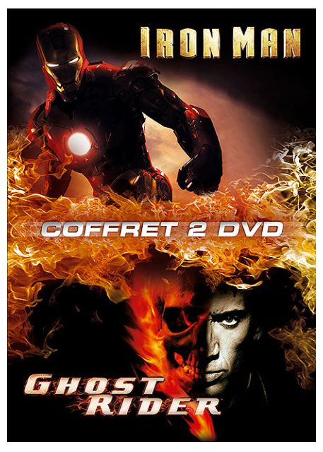 Coffret Super-heros : Iron Man  Ghost Rider [DVD]
