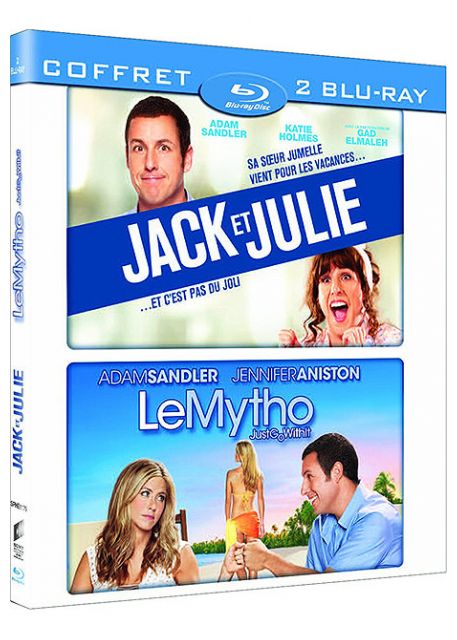 Coffret Adam Sandler : Jack Et Julie Le Mytho [Blu-Ray]