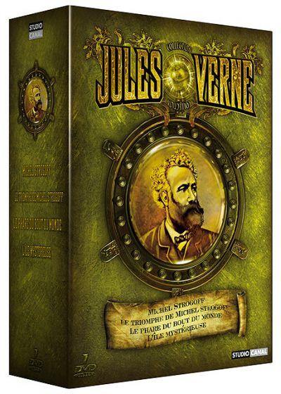 Coffret Jules Verne : Michel Strogoff Le Triomphe De Michel Strogoff Le Phare Au Bout Du Monde L'ile Mysterieuse [DVD] - flash vidéo
