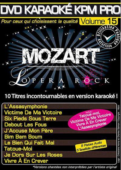 DVD Karaoké KPM Pro - Vol. 15 : Mozart l'Opéra Rock - flash vidéo