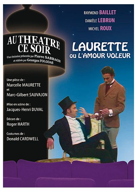 Laurette Ou L'amour Voleur [DVD] - flash vidéo
