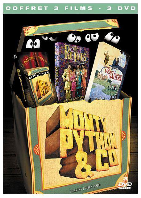 Coffret Monty Python : La 1ère Folie  The Rutles  Du Vent Dans Les Saules [DVD] - flash vidéo