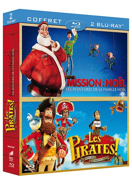 Coffret Les Pirates Mission Noël [Blu-Ray]