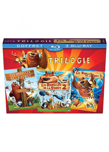 Coffret Trilogie Les Rebelles De La Forêt [Blu-Ray]