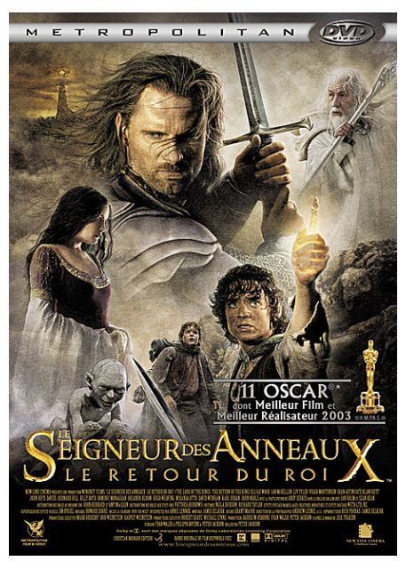 Le Seigneur des Anneaux : Le Retour du Roi [DVD à la Location] - flash vidéo
