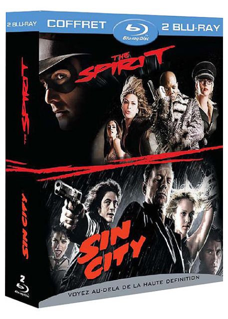 Coffret Franck Miller : The Spirit Sin City [Blu-Ray]
